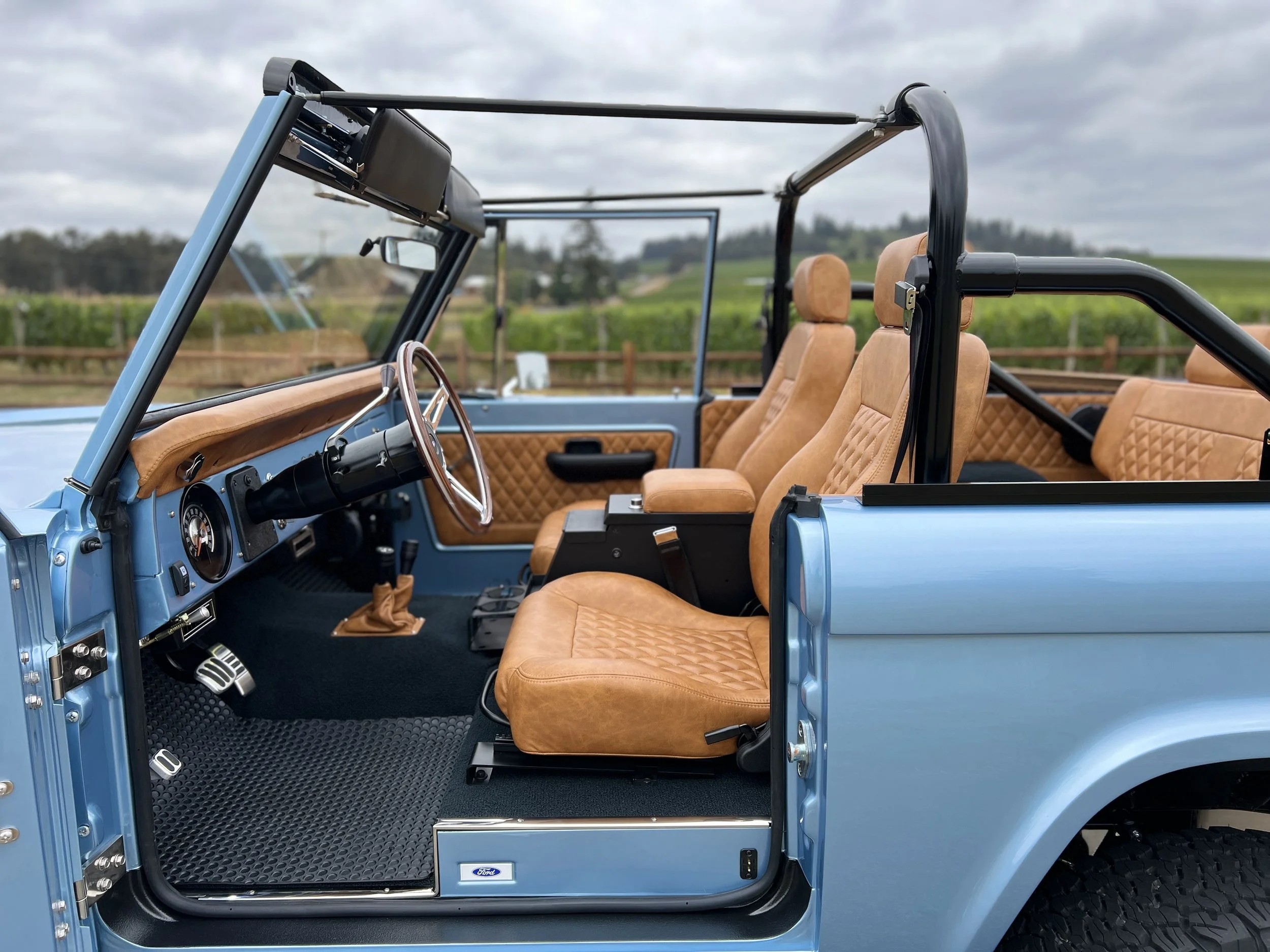 1971 Ford Bronco – Brittany Blue — HighLine Classics